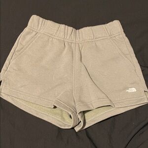 Gray/Green cotton shorts